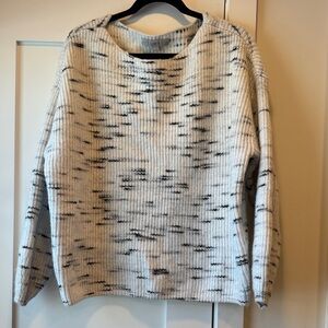 LOFT Black and White Sweater